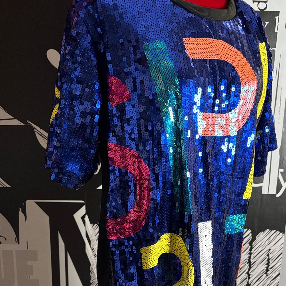 Colorful Sequin Top - Picture 4 of 8